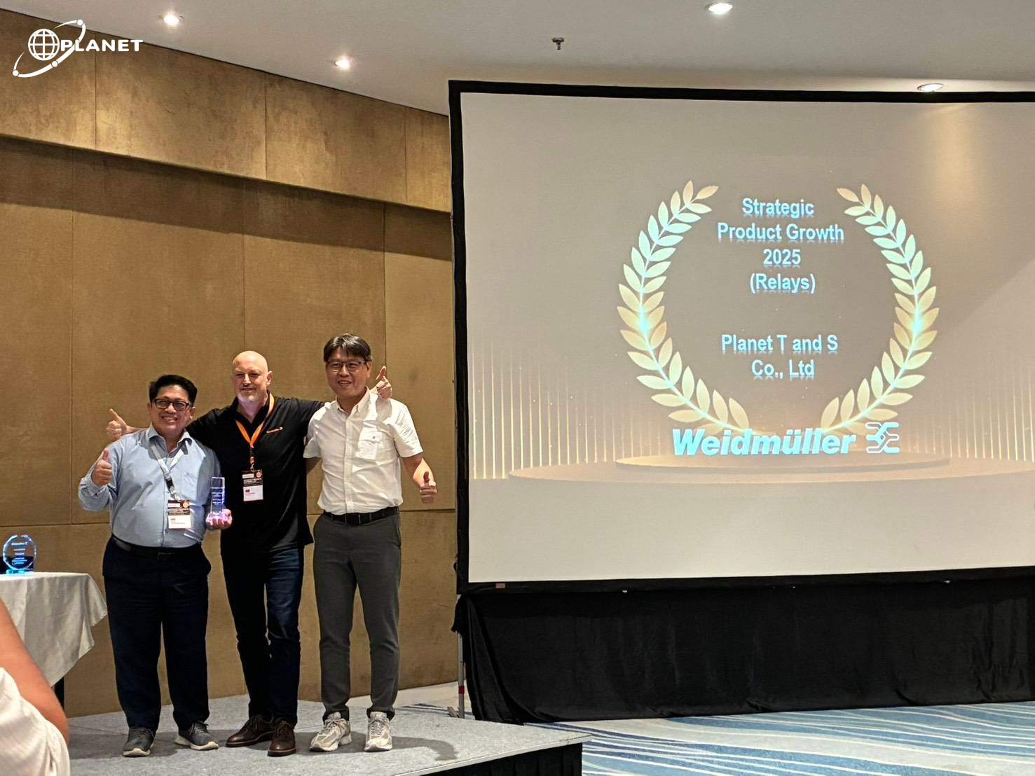 Planet T and S ร่วมงาน “Weidmüller Southeast Asia Partners Conference 2026” ณ กรุงจาการ์ตา